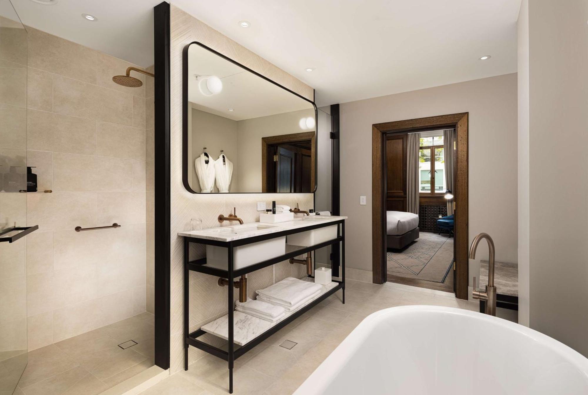 Hilton Melbourne Little Queen Street المظهر الخارجي الصورة Bathroom