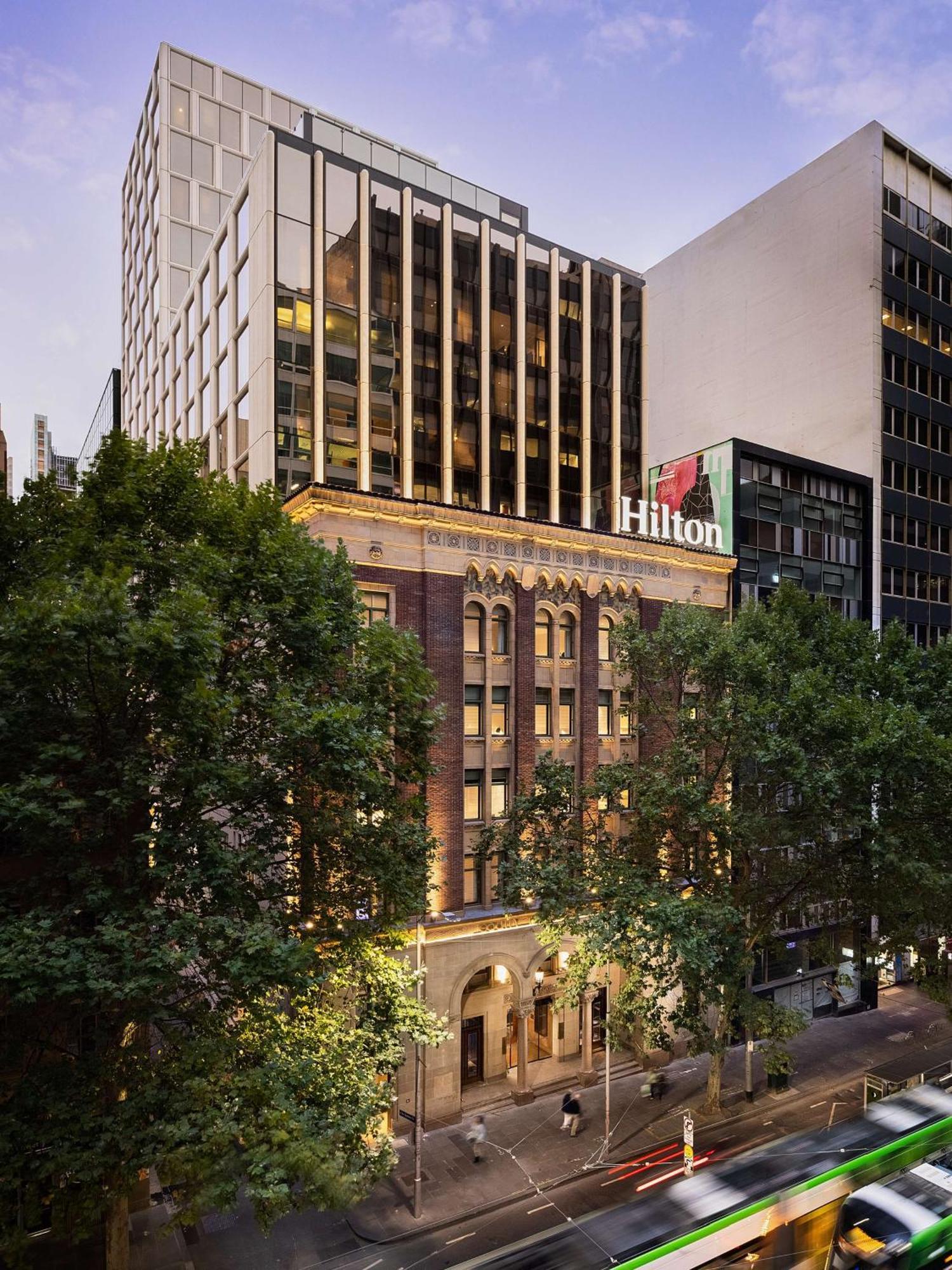 Hilton Melbourne Little Queen Street المظهر الخارجي الصورة Hilton Melbourne