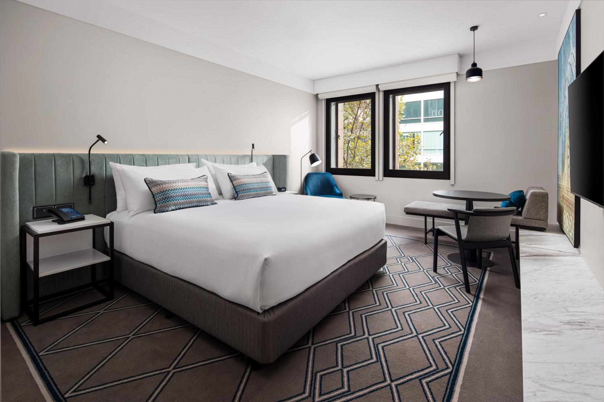 Hilton Melbourne Little Queen Street المظهر الخارجي الصورة Deluxe King