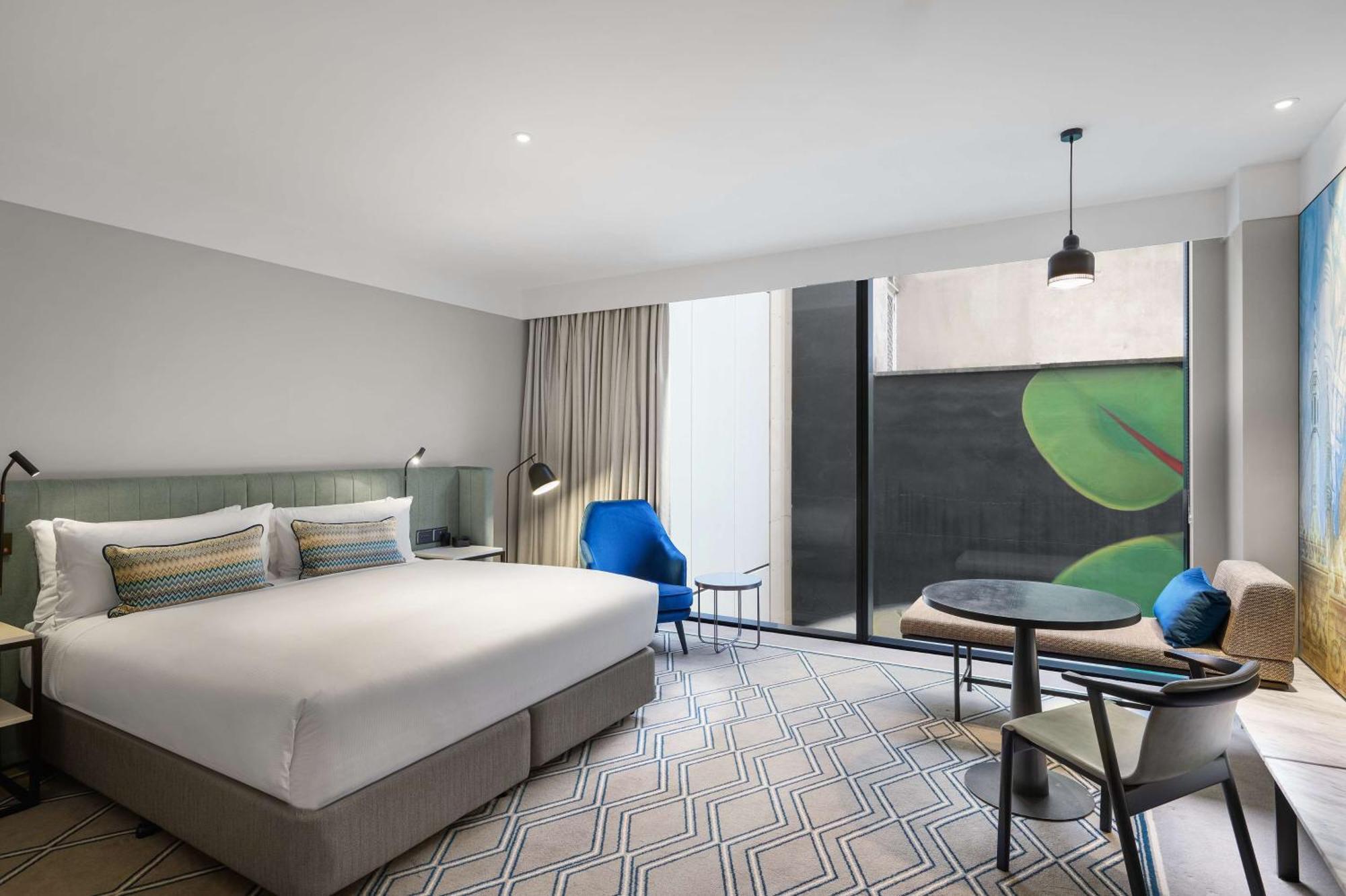 Hilton Melbourne Little Queen Street المظهر الخارجي الصورة A room at the hotel